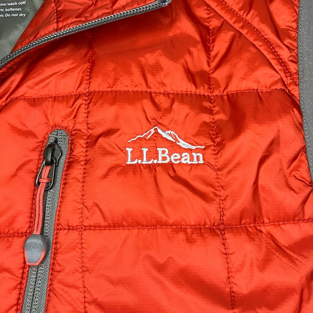 LL BEAN puffer vest